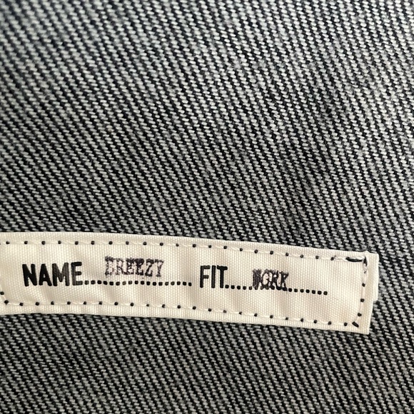 Dark denim Golden Goose Breezy Flip Sequin Jeans - Picture 8 of 11